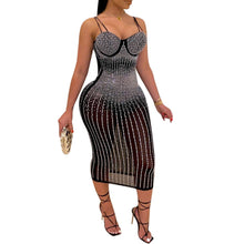 Load image into Gallery viewer, Wild Night Party Dress Black