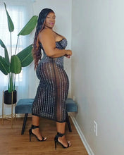 Load image into Gallery viewer, Wild Night Party Dress Black