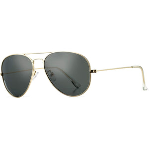 Gold/Black Unisex Sunglasses
