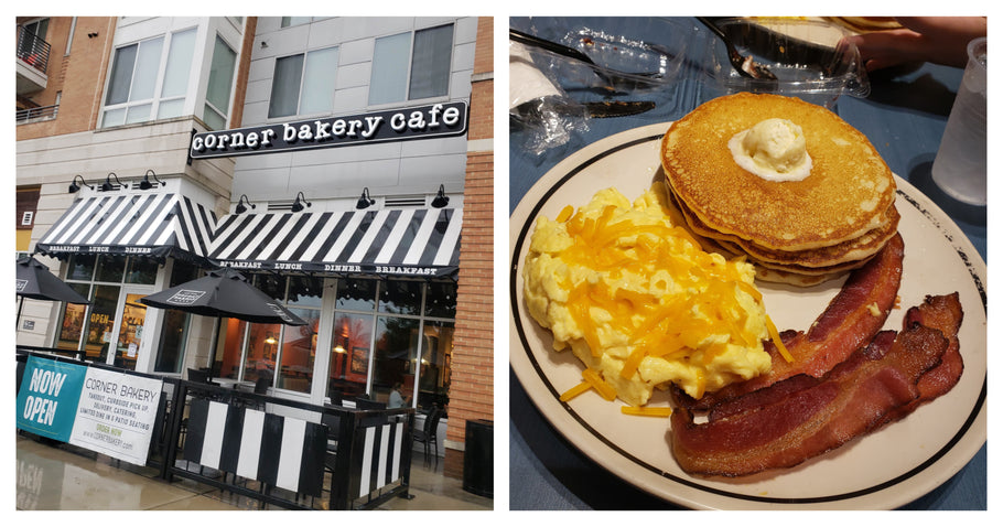 Breakfast At Corner Bakery Cafe Columbia Maryland