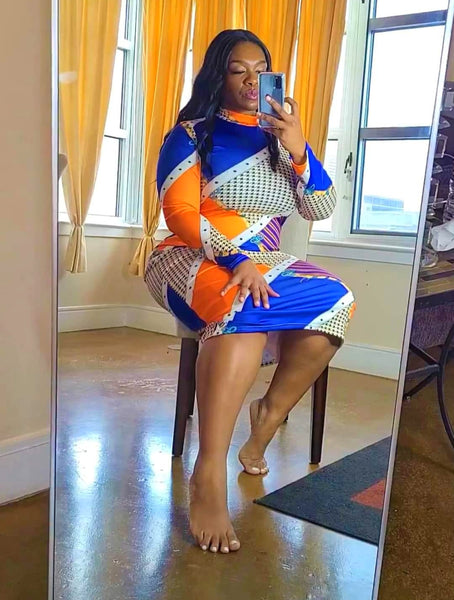 Winter Long Sleeve Dress Tryon | Outfit Of The Day