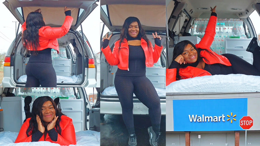 Trip To Walmart | Preparing For Weekend #VanLife #MiniVanCamper #RoadTrips #LivingMyBestLife