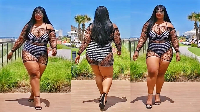Plus Size Curvy Bikini Swimwear #TryOn #ootd