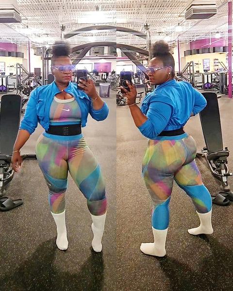 Nike Plus Size Fitness Wear Tryon #GymTime #CurvyFitness