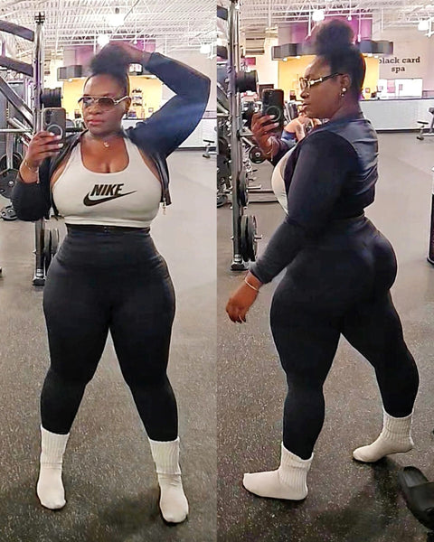 Gym Time! Outfit Of The Day #CurvyFitness #PlusSizeFitness