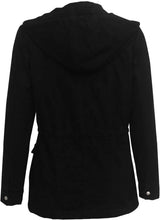 Load image into Gallery viewer, VisiChenup Casual Jacket for Women Fall Long Sleeves Utility Trendy Coat with Zipper Pocket