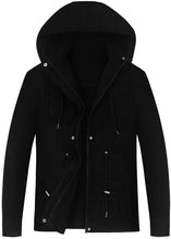 Load image into Gallery viewer, VisiChenup Casual Jacket for Women Fall Long Sleeves Utility Trendy Coat with Zipper Pocket