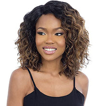 Load image into Gallery viewer, Mayde Beauty Synthetic 5" Invisible Lace Part Wig - BECCA (2 Dark Brown)