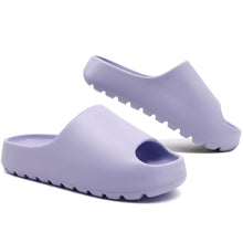 Load image into Gallery viewer, Jaeynow Cloud Slides for Women,Unisex EVA Soft Recovery Slides,Thick Sole Open Toe Mens Pillow Slides Shower Shoes Outdoor&amp;Indoor House Slippers