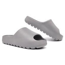 Load image into Gallery viewer, Jaeynow Cloud Slides for Women,Unisex EVA Soft Recovery Slides,Thick Sole Open Toe Mens Pillow Slides Shower Shoes Outdoor&amp;Indoor House Slippers