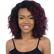 Load image into Gallery viewer, Mayde Beauty Synthetic 5" Invisible Lace Part Wig - BECCA (2 Dark Brown)