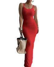 Load image into Gallery viewer, HTD Women Summer Sexy Maxi Bodycon Long Dress Casual Slip Dresses