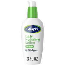 Load image into Gallery viewer, Cetaphil Daily Hydrating Face Lotion, Hyaluronic Acid, 3oz | 24-Hour Hydration, Fragrance-Free, Non-Comedogenic, Hyaluronic Acid, Daily Face Moisturizer For Combination Skin