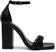 Load image into Gallery viewer, DREAM PAIRS Women's Heels For Women Braided Open Toe Ankle Strap High Block Chunky Heel Sandals Party Wedding Dress Pumps Shoes
