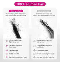 Load image into Gallery viewer, virginess Kinky Curly Half Wig Human Hair Wear Go Glueless Wigs 20 Inch Curly 3 In 1 Half Wigs for Black Women Drawstring Seamless Flip Headband Wig Human Hair Beginner Friendly
