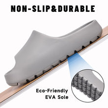 Load image into Gallery viewer, Jaeynow Cloud Slides for Women,Unisex EVA Soft Recovery Slides,Thick Sole Open Toe Mens Pillow Slides Shower Shoes Outdoor&amp;Indoor House Slippers