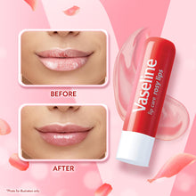 Load image into Gallery viewer, Vaseline Lip Therapy Care Rosy, Fast-Acting Nourishment, Ideal for Chapped, Dry, Cracked, or Damaged Lips, Lip Balm, 2-Pack of 2, 0.16 Oz Each, 4 Lip Balms