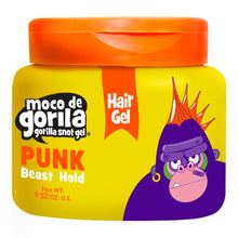Load image into Gallery viewer, Moco de Gorila Punk Hair Styling Gel, Gives Your Hairstyle a Long-Lasting Effect, Reactivate with Water, High Fixation, 9.52 Oz Jars (Pack of 3)