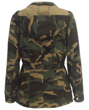 Load image into Gallery viewer, VisiChenup Casual Jacket for Women Fall Long Sleeves Utility Trendy Coat with Zipper Pocket