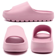 Load image into Gallery viewer, Jaeynow Cloud Slides for Women,Unisex EVA Soft Recovery Slides,Thick Sole Open Toe Mens Pillow Slides Shower Shoes Outdoor&amp;Indoor House Slippers