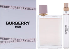 Load image into Gallery viewer, Burberry Her 2-Piece Gift Set for Women, 3.3 Oz EDP and 0.33 Oz EDP