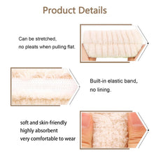 Load image into Gallery viewer, 5 Pcs Spa Headbands for women and girls face washing, makeup, facial skin care, fluffy sponge SPA hairband bow hairband hairpin wristband set. (pink)