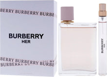 Load image into Gallery viewer, Burberry Her 2-Piece Gift Set for Women, 3.3 Oz EDP and 0.33 Oz EDP