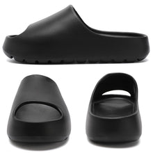 Load image into Gallery viewer, Jaeynow Cloud Slides for Women,Unisex EVA Soft Recovery Slides,Thick Sole Open Toe Mens Pillow Slides Shower Shoes Outdoor&amp;Indoor House Slippers