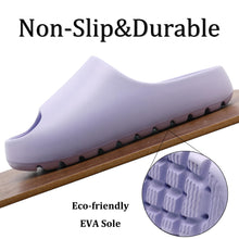 Load image into Gallery viewer, Jaeynow Cloud Slides for Women,Unisex EVA Soft Recovery Slides,Thick Sole Open Toe Mens Pillow Slides Shower Shoes Outdoor&amp;Indoor House Slippers