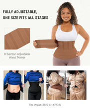 Load image into Gallery viewer, FeelinGirl Waist Trainer for Women Trimmer Belt Waist Cincher Tummy Wrap Plus Size Snatch Bandage Body Shaper
