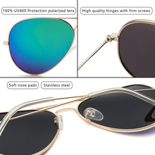 Load image into Gallery viewer, Pro Acme Aviator Sunglasses for Men Women Classic Polarized UV400 Protection