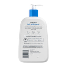 Load image into Gallery viewer, Cetaphil Daily Facial Cleanser Sensitive &amp; Oily Skin, 20 oz | Gentle foaming face wash, soap-free, hypoallergenic, combination to oily skin, dermatologist recommended, daily skincare