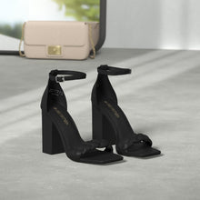 Load image into Gallery viewer, DREAM PAIRS Women's Heels For Women Braided Open Toe Ankle Strap High Block Chunky Heel Sandals Party Wedding Dress Pumps Shoes