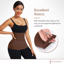 Load image into Gallery viewer, FeelinGirl Waist Trainer for Women Trimmer Belt Waist Cincher Tummy Wrap Plus Size Snatch Bandage Body Shaper