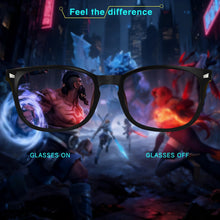 Load image into Gallery viewer, Blue Light Glasses for Woman Men, 99% Blocking Square Frame 5 Pairs | Anti Eyestrain &amp; UV Glare Protection, Computer Blue Light Blocking Glasses for Gaming TV Phone Screen