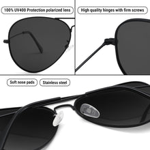 Load image into Gallery viewer, Pro Acme Aviator Sunglasses for Men Women Classic Polarized UV400 Protection