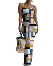Load image into Gallery viewer, HTD Women Summer Sexy Maxi Bodycon Long Dress Casual Slip Dresses