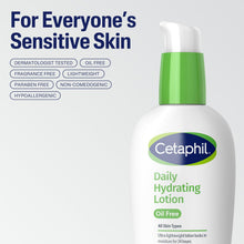 Load image into Gallery viewer, Cetaphil Daily Hydrating Face Lotion, Hyaluronic Acid, 3oz | 24-Hour Hydration, Fragrance-Free, Non-Comedogenic, Hyaluronic Acid, Daily Face Moisturizer For Combination Skin