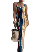 Load image into Gallery viewer, HTD Women Summer Sexy Maxi Bodycon Long Dress Casual Slip Dresses
