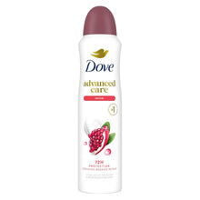 Load image into Gallery viewer, Dove Advanced Care Antiperspirant Deodorant Spray Apple &amp; White Tea Antiperspirant deodorant to help skin barrier repair by boosting skin's ceramide levels 72-hour odor and sweat protection 3.8 oz