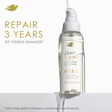 Load image into Gallery viewer, Dove Serum Bond Strength for Chemically Damaged Hair with Bio-Protein Care Technology and Peptide Complex 3.3 Fl Oz