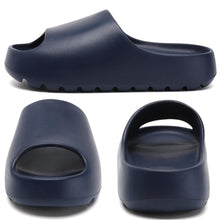 Load image into Gallery viewer, Jaeynow Cloud Slides for Women,Unisex EVA Soft Recovery Slides,Thick Sole Open Toe Mens Pillow Slides Shower Shoes Outdoor&amp;Indoor House Slippers
