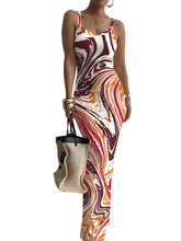 Load image into Gallery viewer, HTD Women Summer Sexy Maxi Bodycon Long Dress Casual Slip Dresses