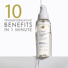 Load image into Gallery viewer, Dove Serum Bond Strength for Chemically Damaged Hair with Bio-Protein Care Technology and Peptide Complex 3.3 Fl Oz