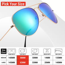 Load image into Gallery viewer, Pro Acme Aviator Sunglasses for Men Women Classic Polarized UV400 Protection