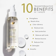 Load image into Gallery viewer, Dove Serum Bond Strength for Chemically Damaged Hair with Bio-Protein Care Technology and Peptide Complex 3.3 Fl Oz
