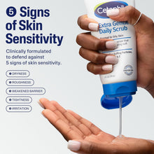 Load image into Gallery viewer, Cetaphil Exfoliating Face Wash, Gentle Daily Scrub, Sensitive Skin, 6 oz | Hypoallergenic, non-irritating, cleanses &amp; exfoliates, all skin types, dermatologist recommended, daily skincare