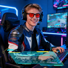 Load image into Gallery viewer, Blue Light Glasses for Woman Men, 99% Blocking Square Frame 5 Pairs | Anti Eyestrain &amp; UV Glare Protection, Computer Blue Light Blocking Glasses for Gaming TV Phone Screen