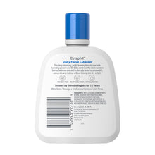 Load image into Gallery viewer, Cetaphil Daily Facial Cleanser Sensitive &amp; Oily Skin, 20 oz | Gentle foaming face wash, soap-free, hypoallergenic, combination to oily skin, dermatologist recommended, daily skincare