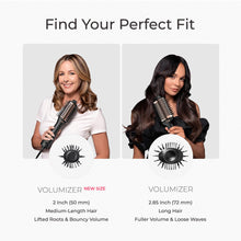Load image into Gallery viewer, TYMO Hair Dryer Brush Blow Dryer Brush in One, 4 in 1 Ionic Hairdryer and Styler Volumizer with Oval Titanium Barrel, Hot Air Straightener for Smooth Frizz-Free Blowout, Gold, 2.85 Inch